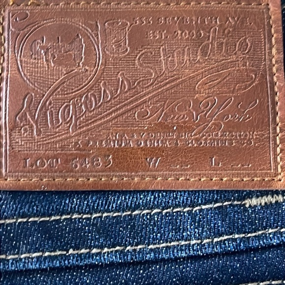 Vigoss Studio The Seattle Jeans, Women, Size 9/10, Dark Blue wash, Flare - Picture 8 of 12